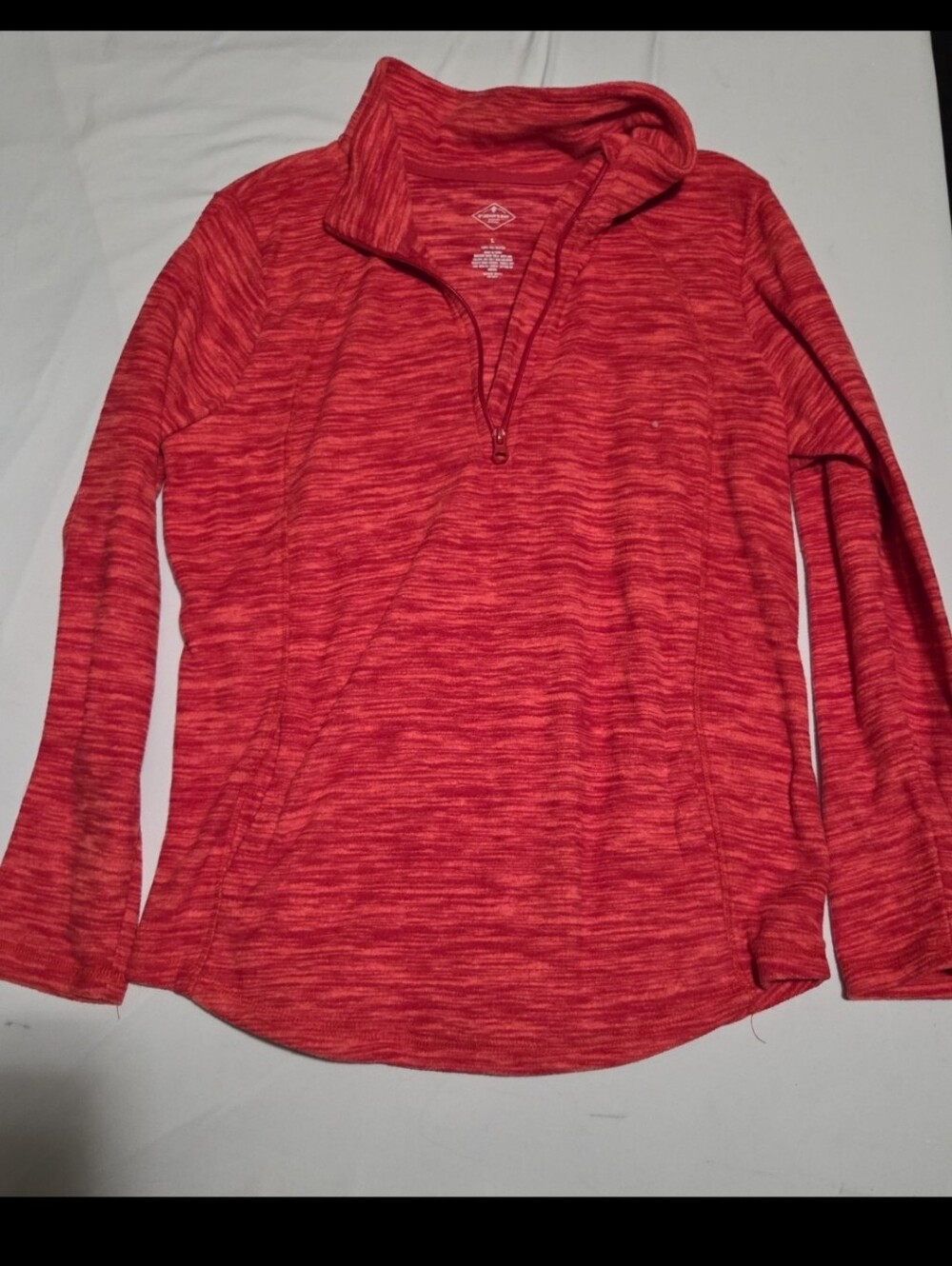 St johns bay Women's large red pullover sweatshirt #27
